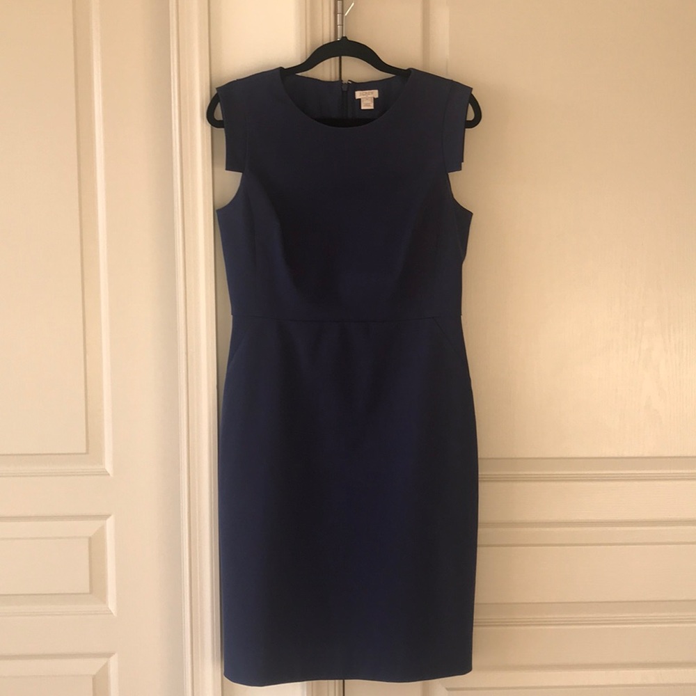 JCrew Navy Blue Dress - Perfect for work!